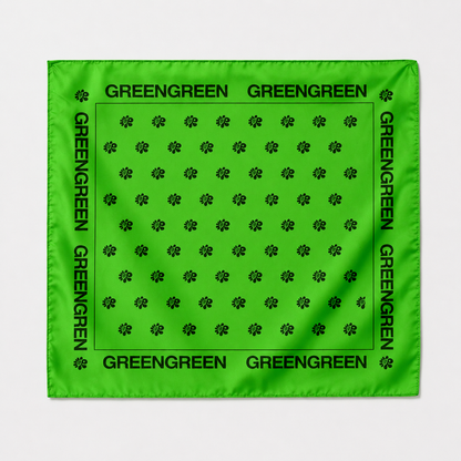 CORTIS GREENGREEN Satin Scarf (2 colors)