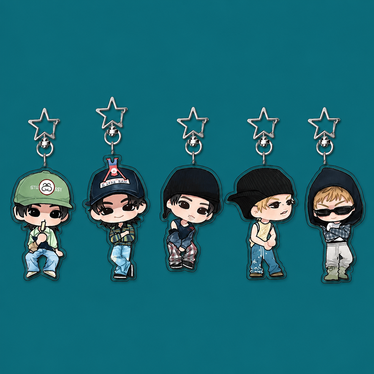 Cortis Animated KeyChains