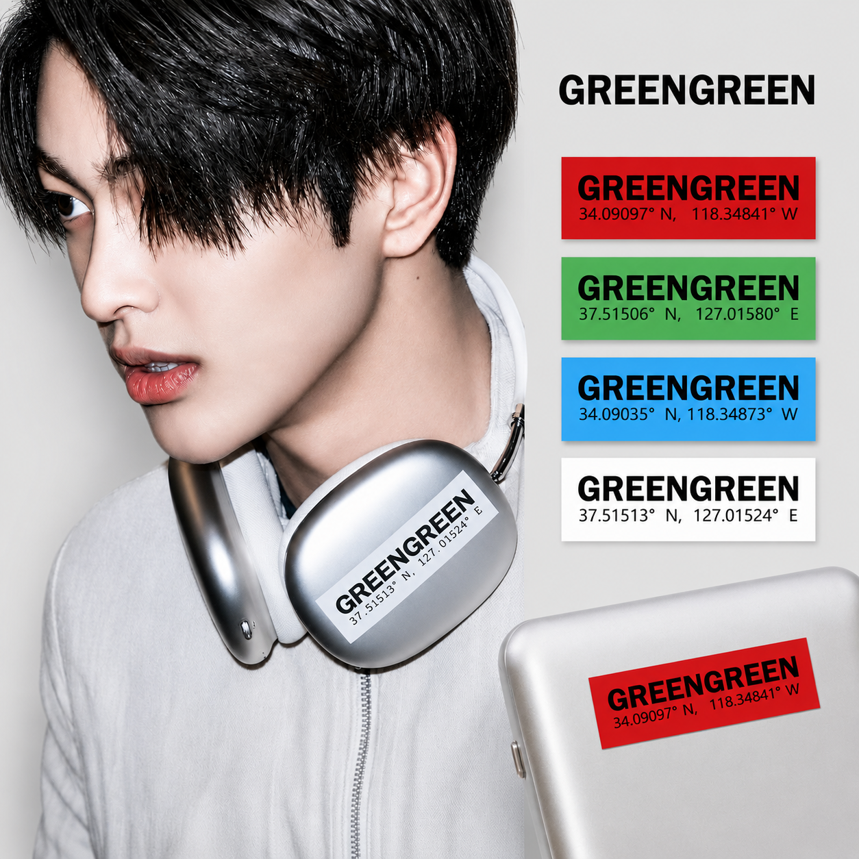 CORTIS GREENGREEN Stickers (4pcs)