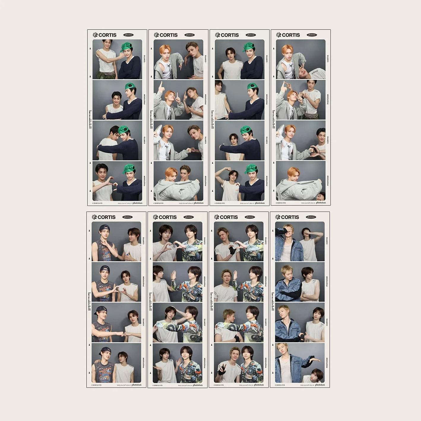 Cortis Exclusive Photo Booth 8Pcs/Set