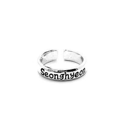 Cortis Members Engraved Metal Rings
