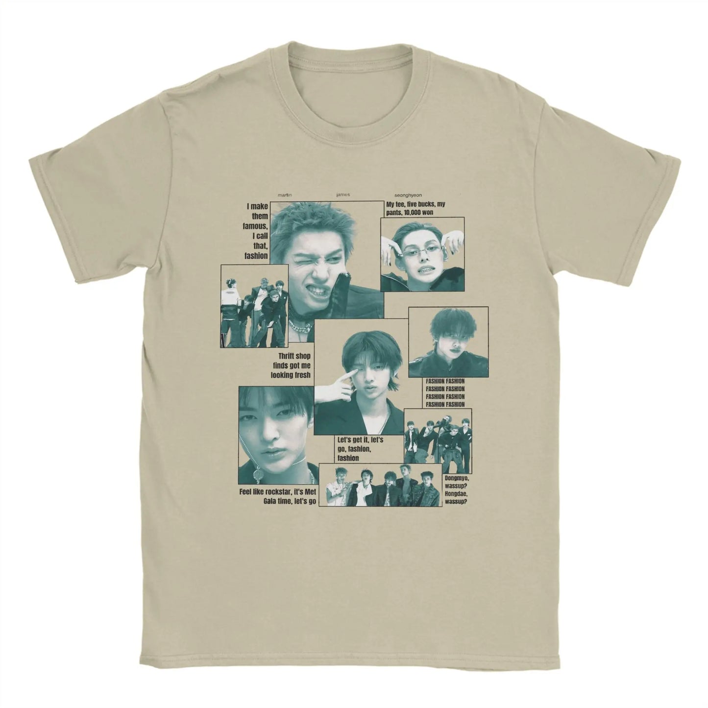 Cortis Group Cotton T-Shirts ( Multiple Colors)