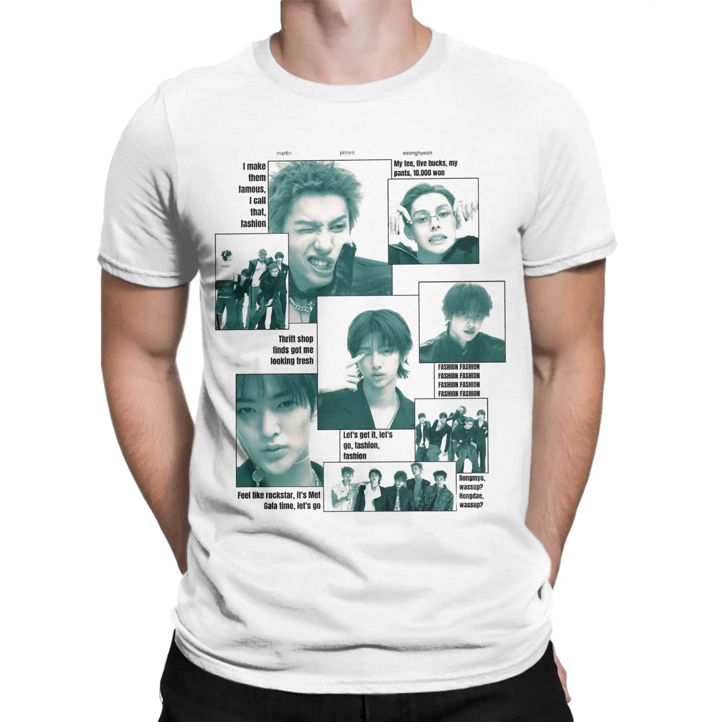 Cortis Group Cotton T-Shirts ( Multiple Colors)